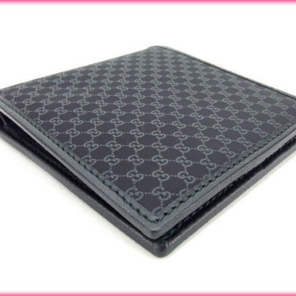 Authentic Gucci Wallet Purse Bifold Black Woman  Used - Picture 4 of 5